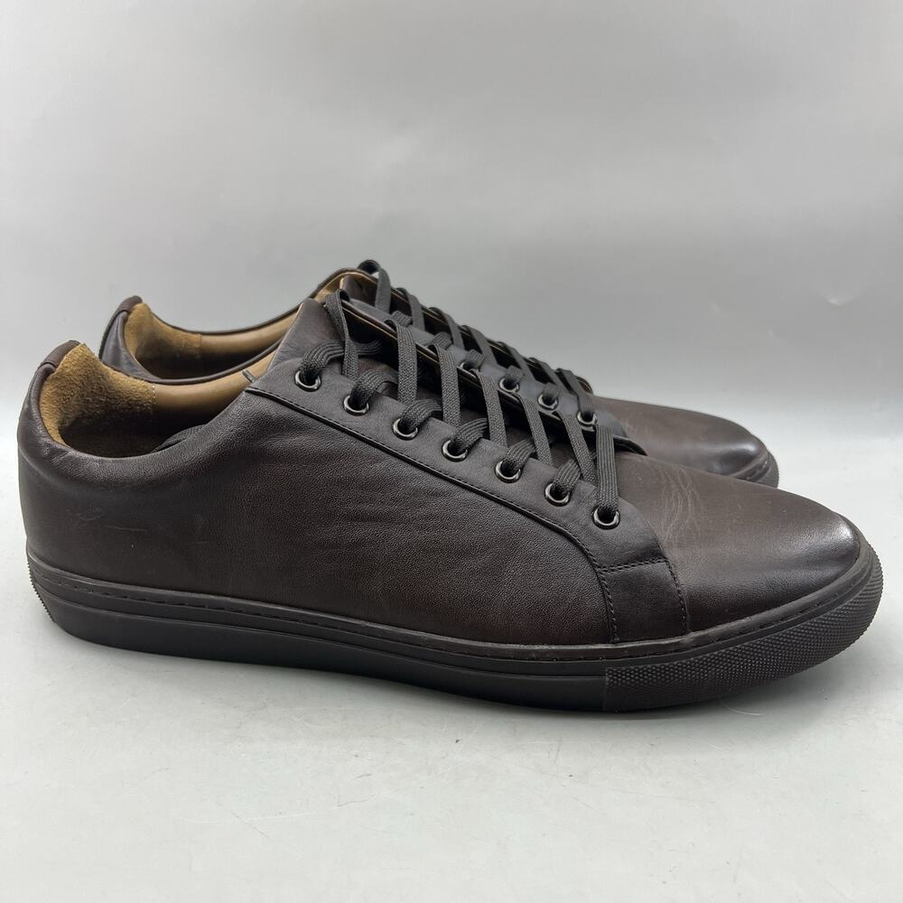 Thursday Premier Low Casual Shoes Men Size 13.5 Brown Leather Comfort Sneakers